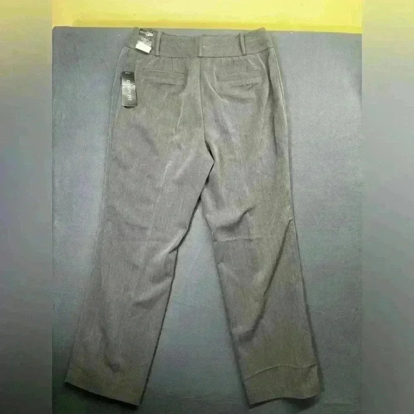 East 5th Wide Leg Gray Dress Pants Womens 10 Charcoal Stretch Cute work 0728 - Picture 10 of 11